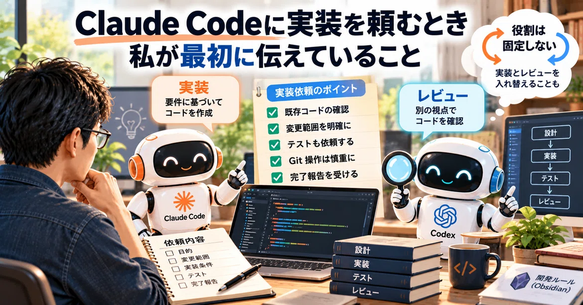 What I tell Claude Code first when asking for an implementation｜ひろ ...