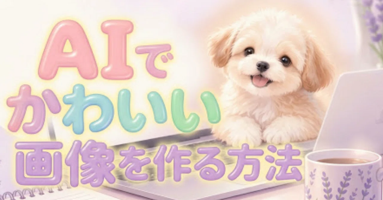 How to Create Cute Images with AI ｜パープル