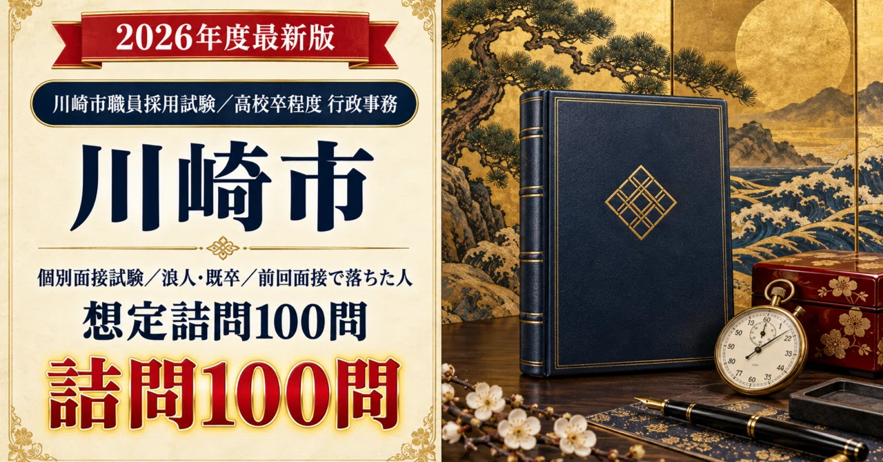 [Kawasaki City High School Graduate Level Administrative Affairs] 100 ...