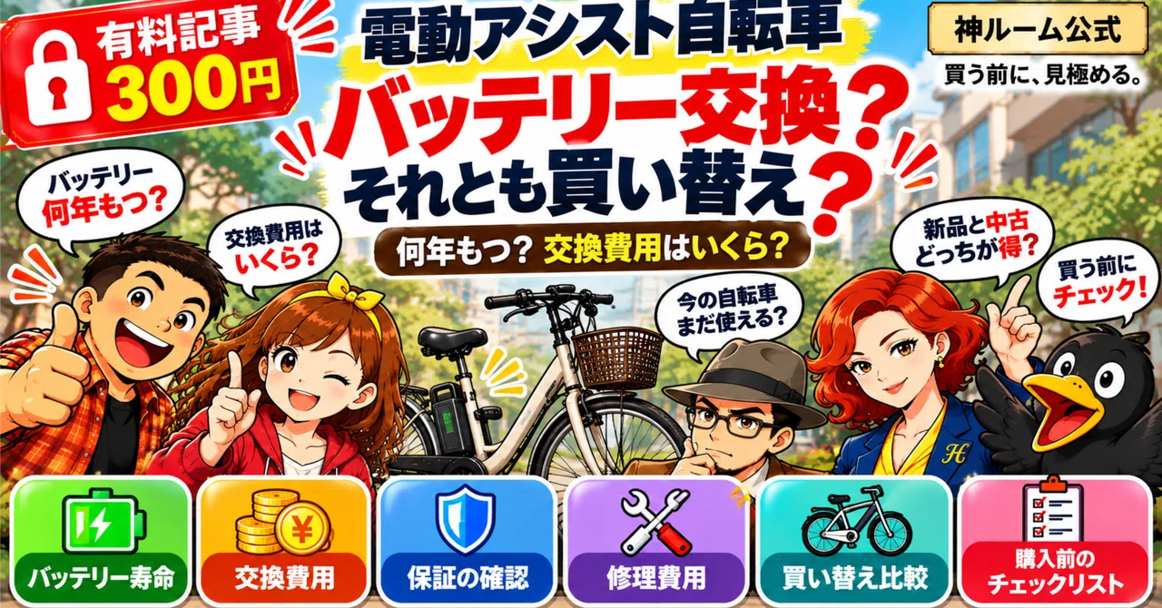 Before buying an electric assist bicycle on Rakuten! Battery life ...