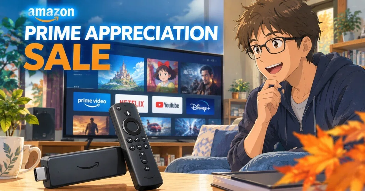 [Amazon Prime Big Deal Days] The new Fire TV Stick 4K is 5,980 yen ...