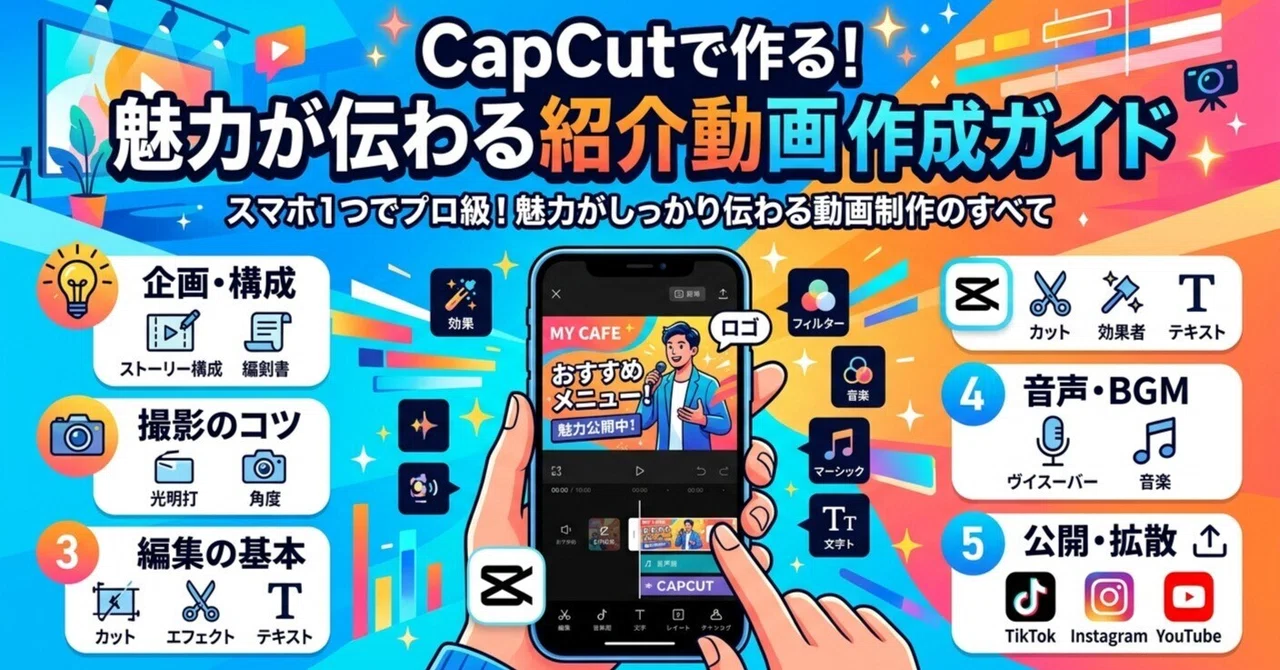 Create with CapCut! A Guide to Making Engaging Introduction Videos｜ひろの知恵袋