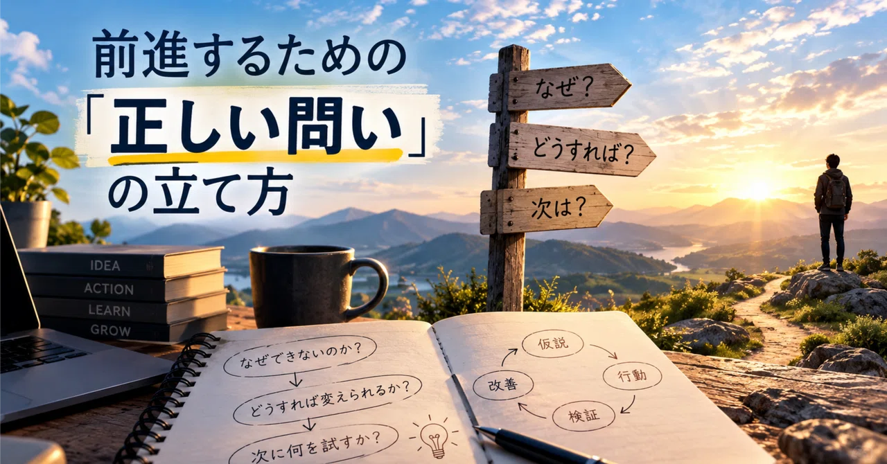 How to Formulate the 'Right Questions' to Move Forward｜hitoshi