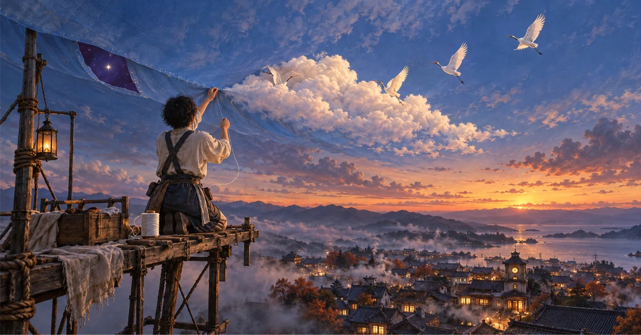 Sky Washing | Shirokuma Literary Club｜志水 律月