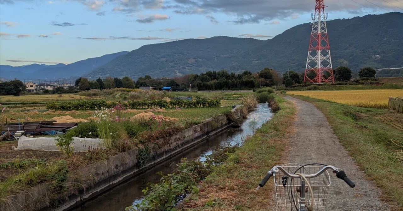 [Morning Realization] I rode my bike for the first time in a while and ...