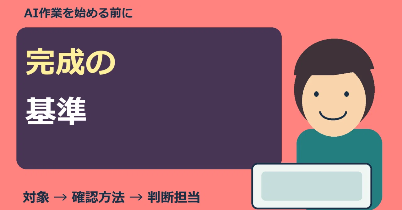 Aligning Completion Standards for AI Tasks | Pre-start Cards ...