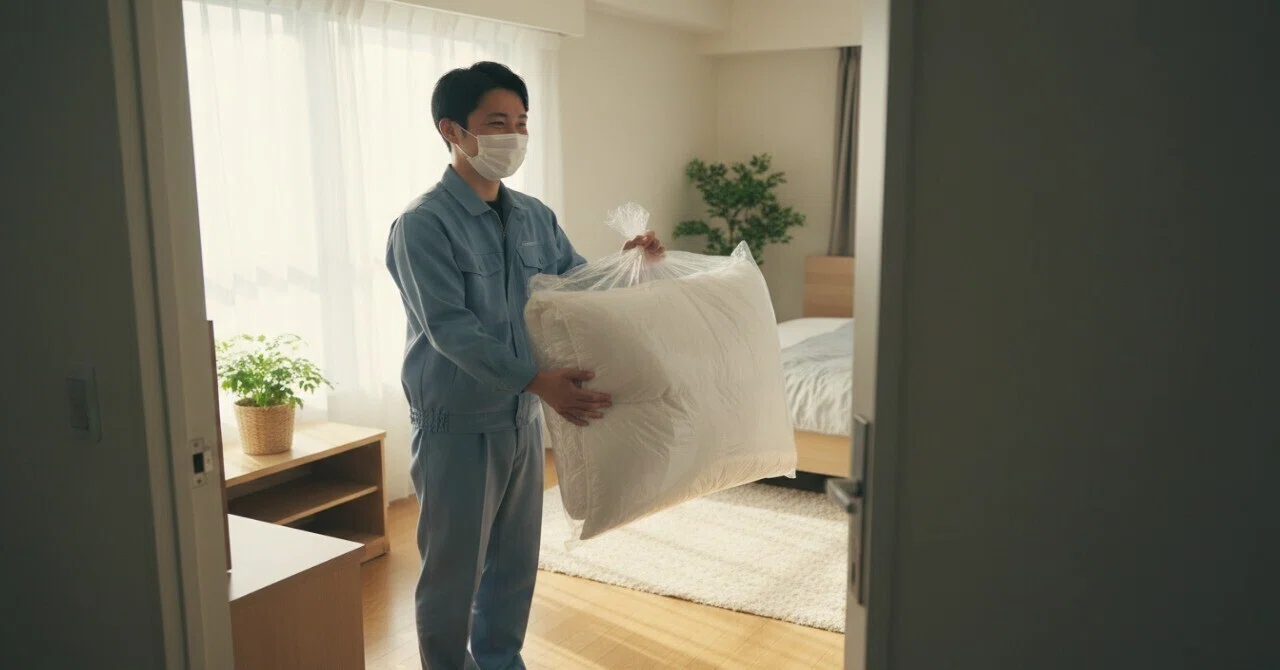 For Futon Cleaning in Ichigaya and Kagurazaka, Delivery is Best! White ...