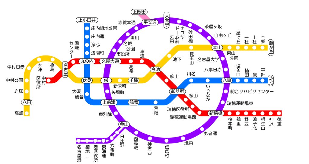 路線図を描く - 路面電車|mogref|note 路線図を描く - 路面電車|mogref|note
