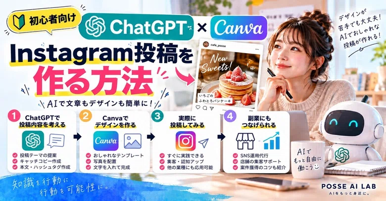 [For Beginners] How to Create Instagram Posts with ChatGPT × Canva ...