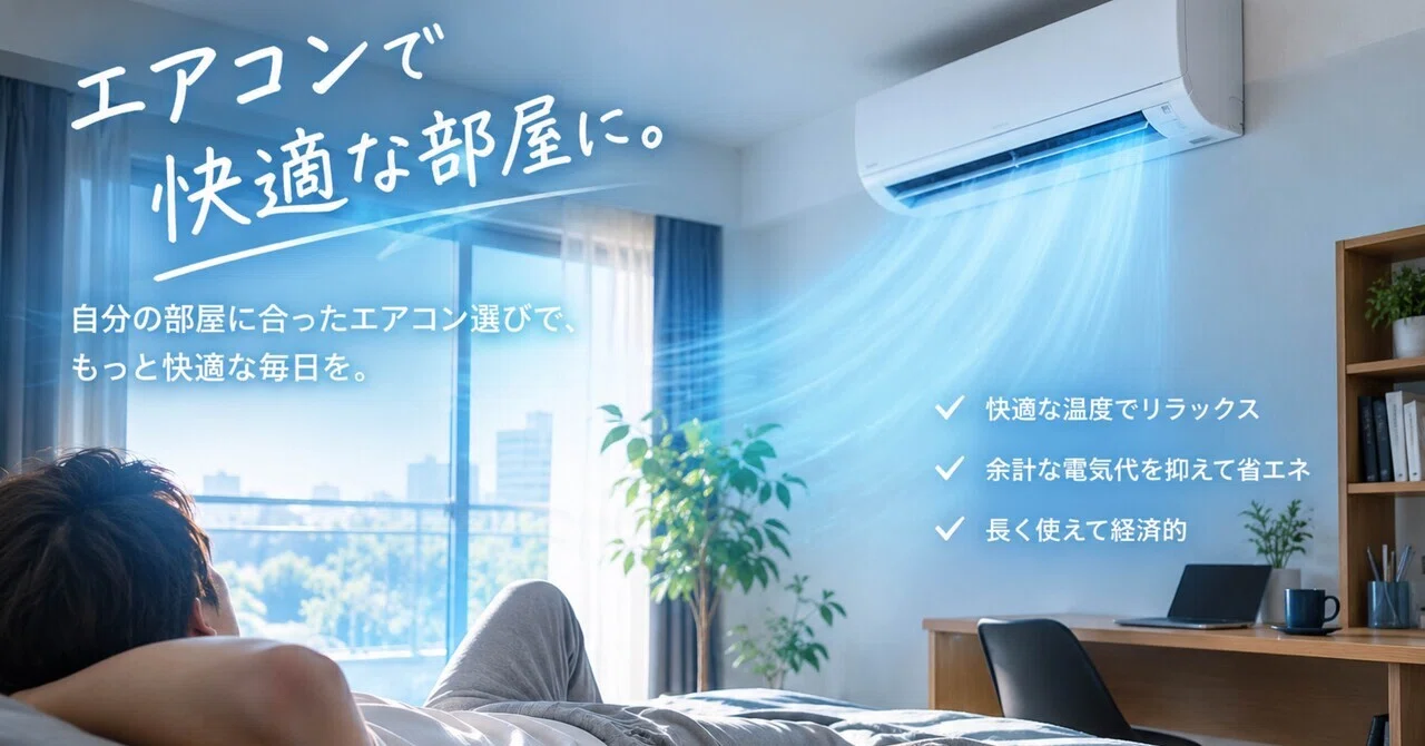 Enjoy comfortable days with an air conditioner that fits your room ...