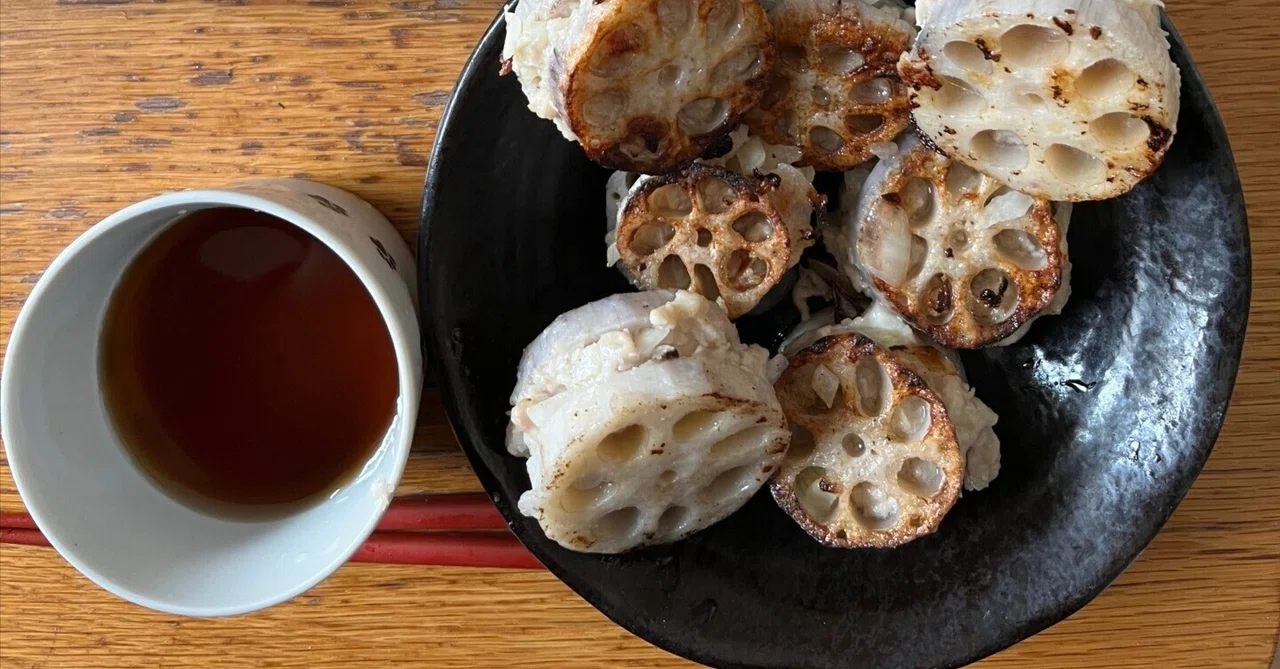 Lotus Root Sandwich Grill with Chappy-kun, a.k.a. ChatGPT｜mariachi