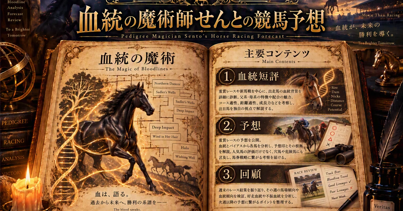 血統の魔術】 主要コンテンツ｜血統の魔術師せんと