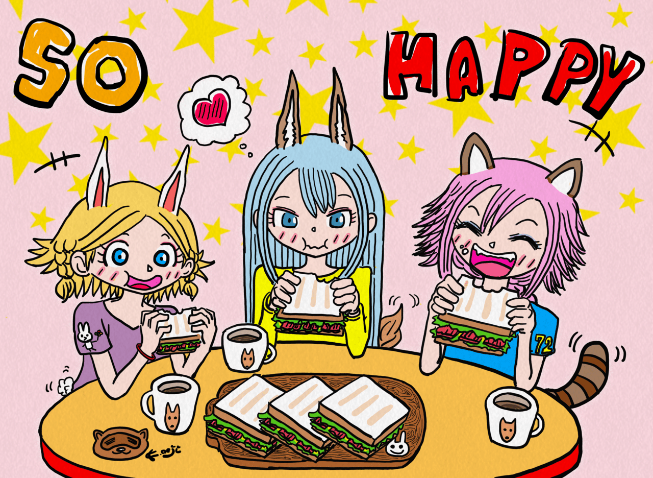 サンドイッチ大好き 黄色ネジ Note