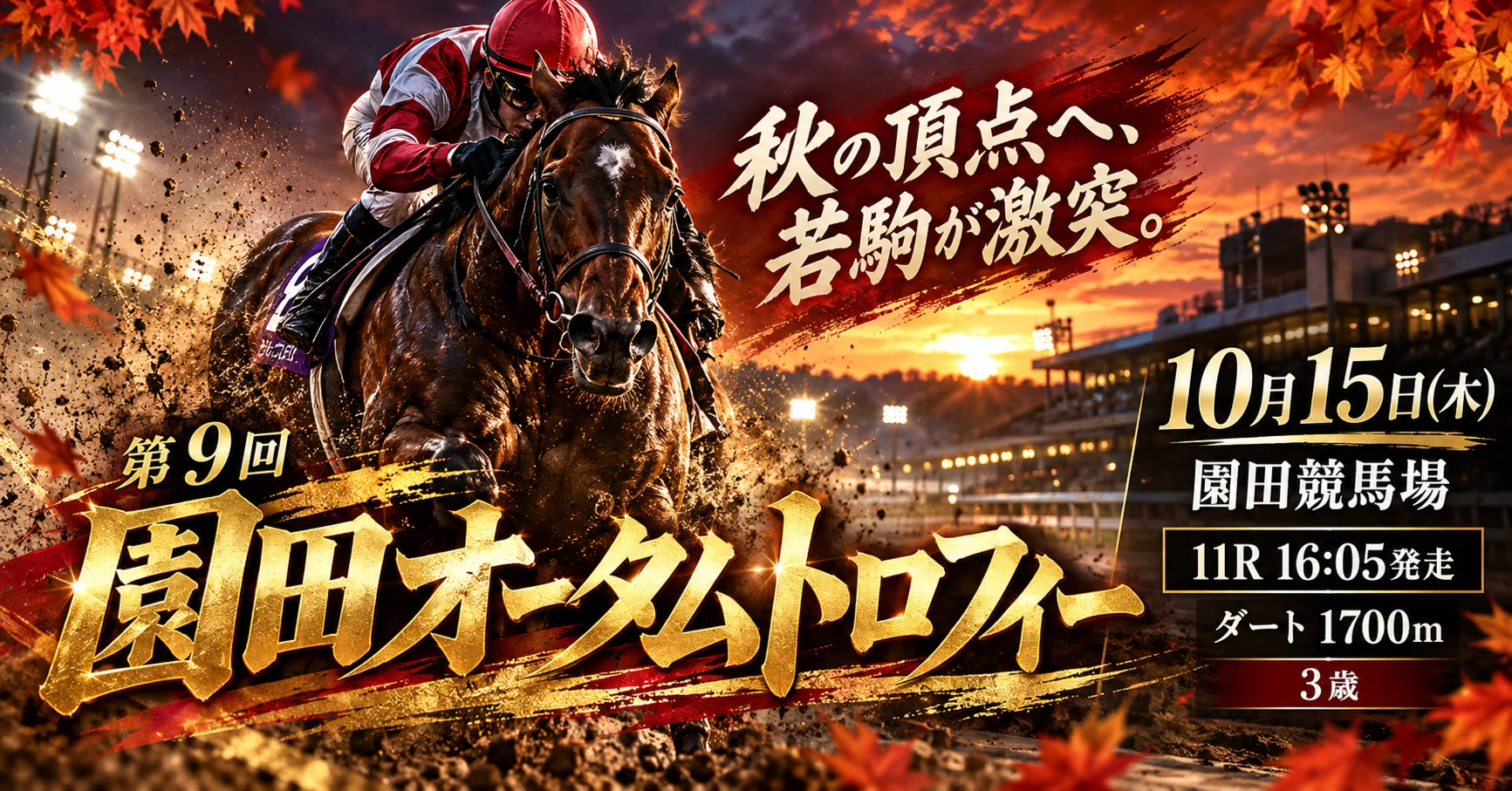 園田オータムトロフィー2026】ゴッドフェンサー兵庫三冠へ！黒潮盃覇者