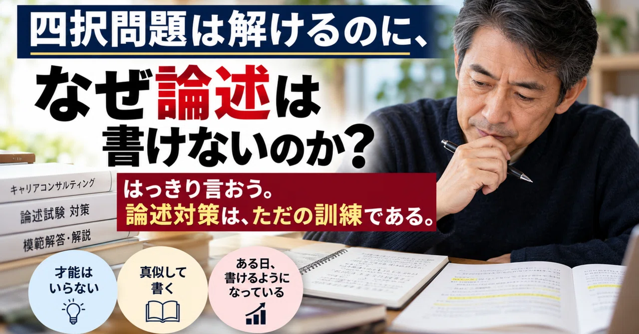 Why can I solve multiple-choice questions but not write essays? — Let ...