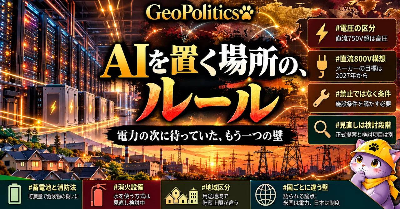 note88 Rules for where to place AI｜GeoPoliticsさん