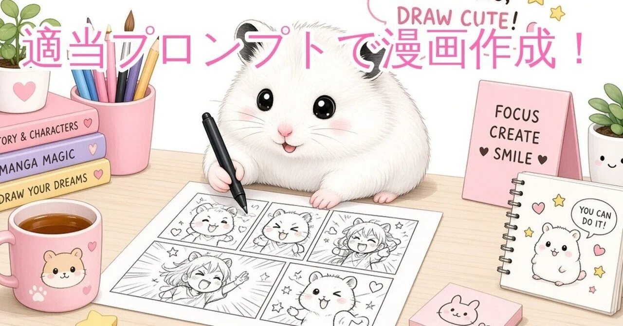 [My First Time...] 'The Story of Making a Manga with Random Prompts ...
