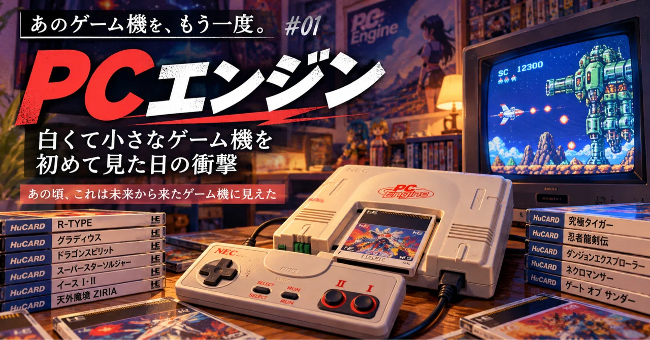 PC Engine—The Shock of the Day I First Saw That Small White Game ...