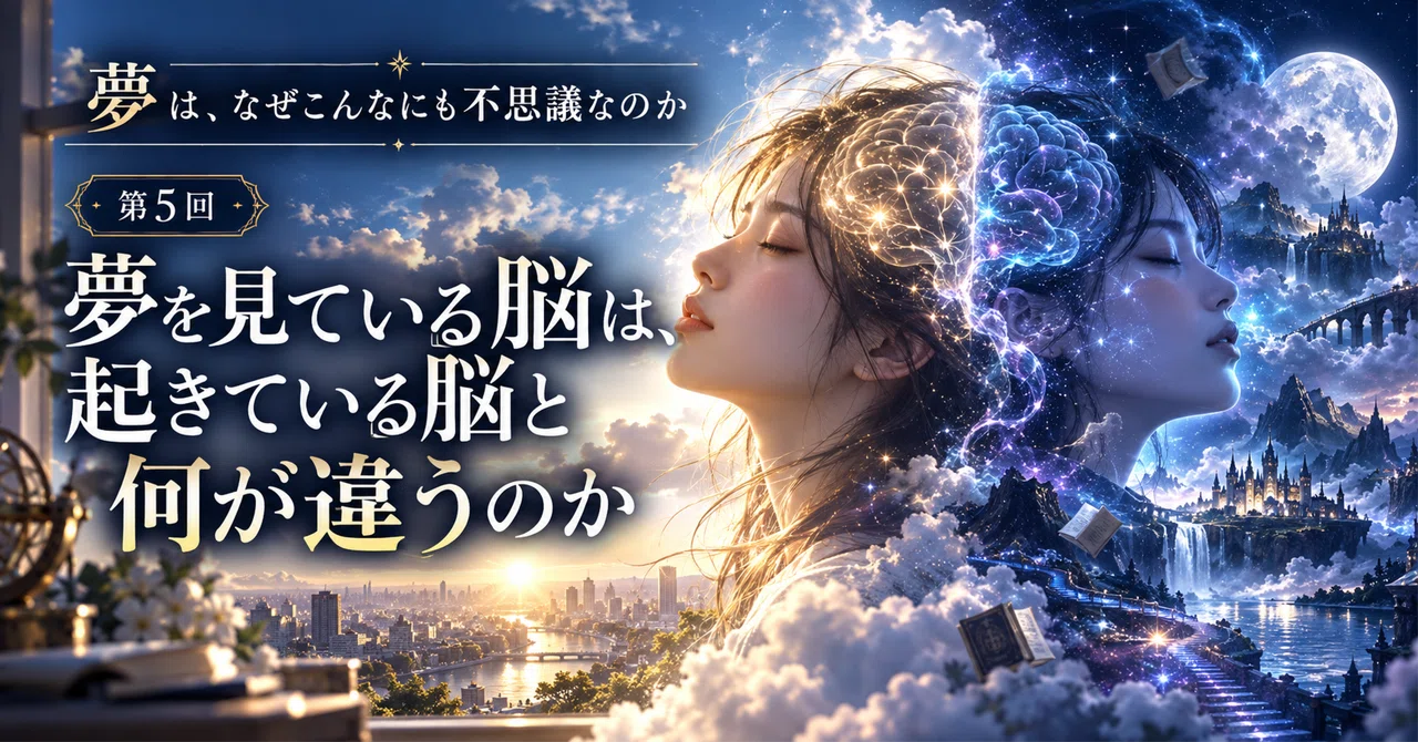 [Part 5] What is the difference between a dreaming brain and a waking ...