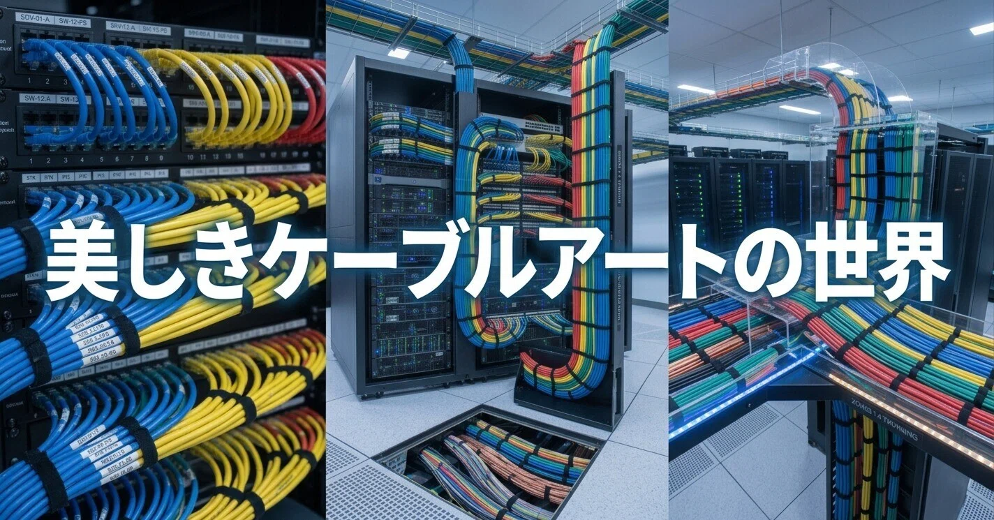 The World of Beautiful Cable Art｜稀に徒然なるままに、社内SEのさくら