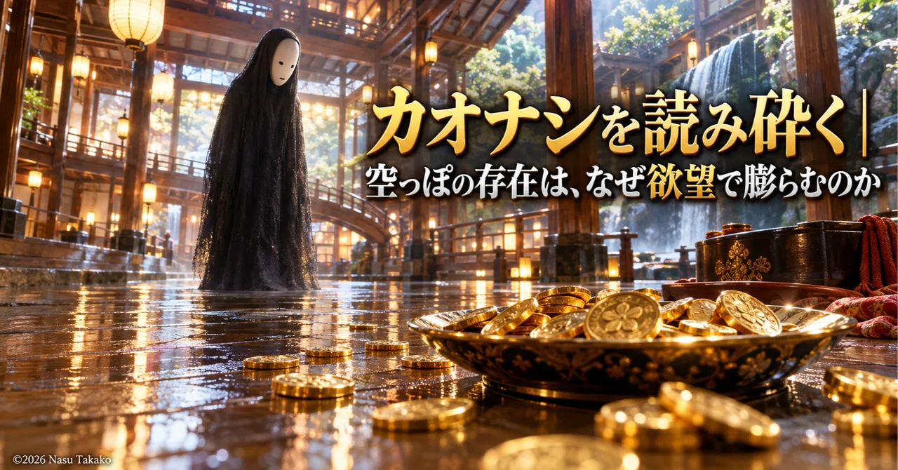 Decoding No-Face | Why Does an Empty Existence Swell with Desire?｜Nasu ...