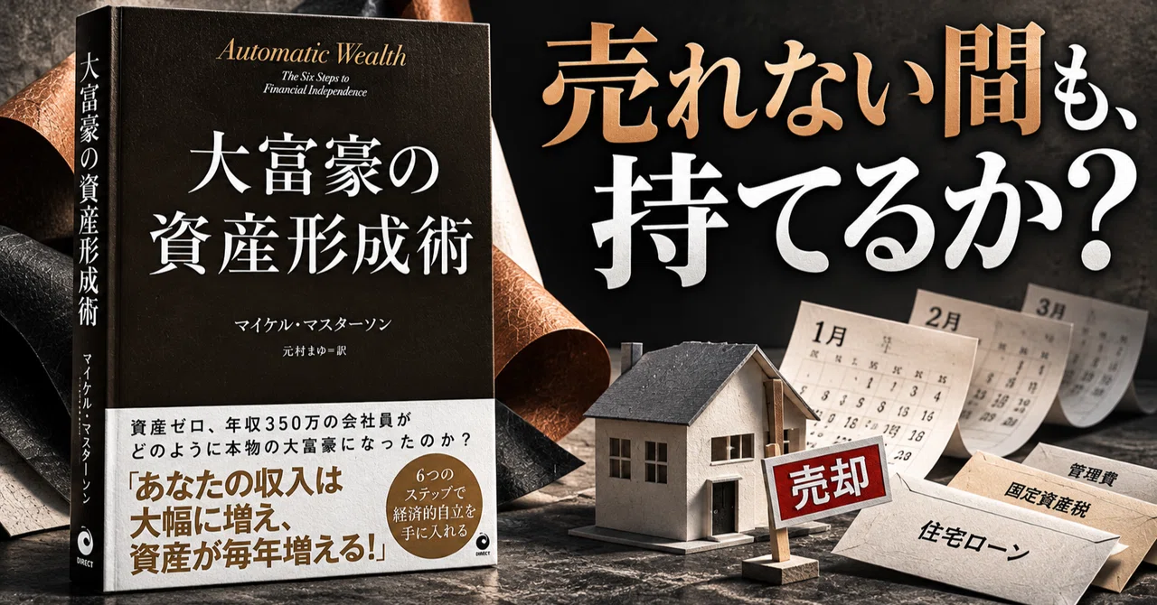 大富豪の資産形成術』書評メモ｜同じ家で、利益と損失を分けた「買う前