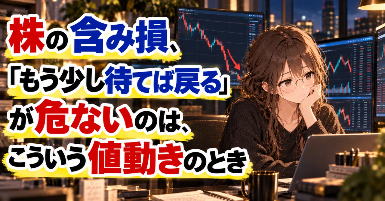 When 'waiting a little longer' for a stock's unrealized loss to recover ...