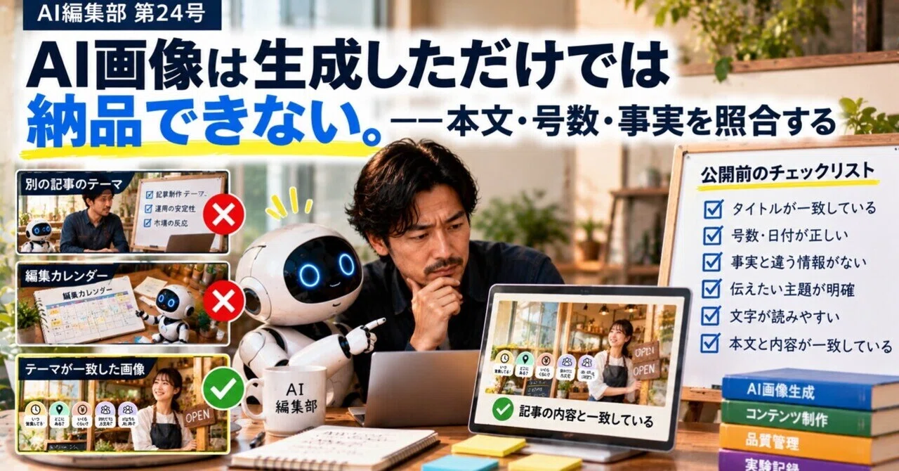 AI images cannot be delivered just by generating them. ── Verifying ...