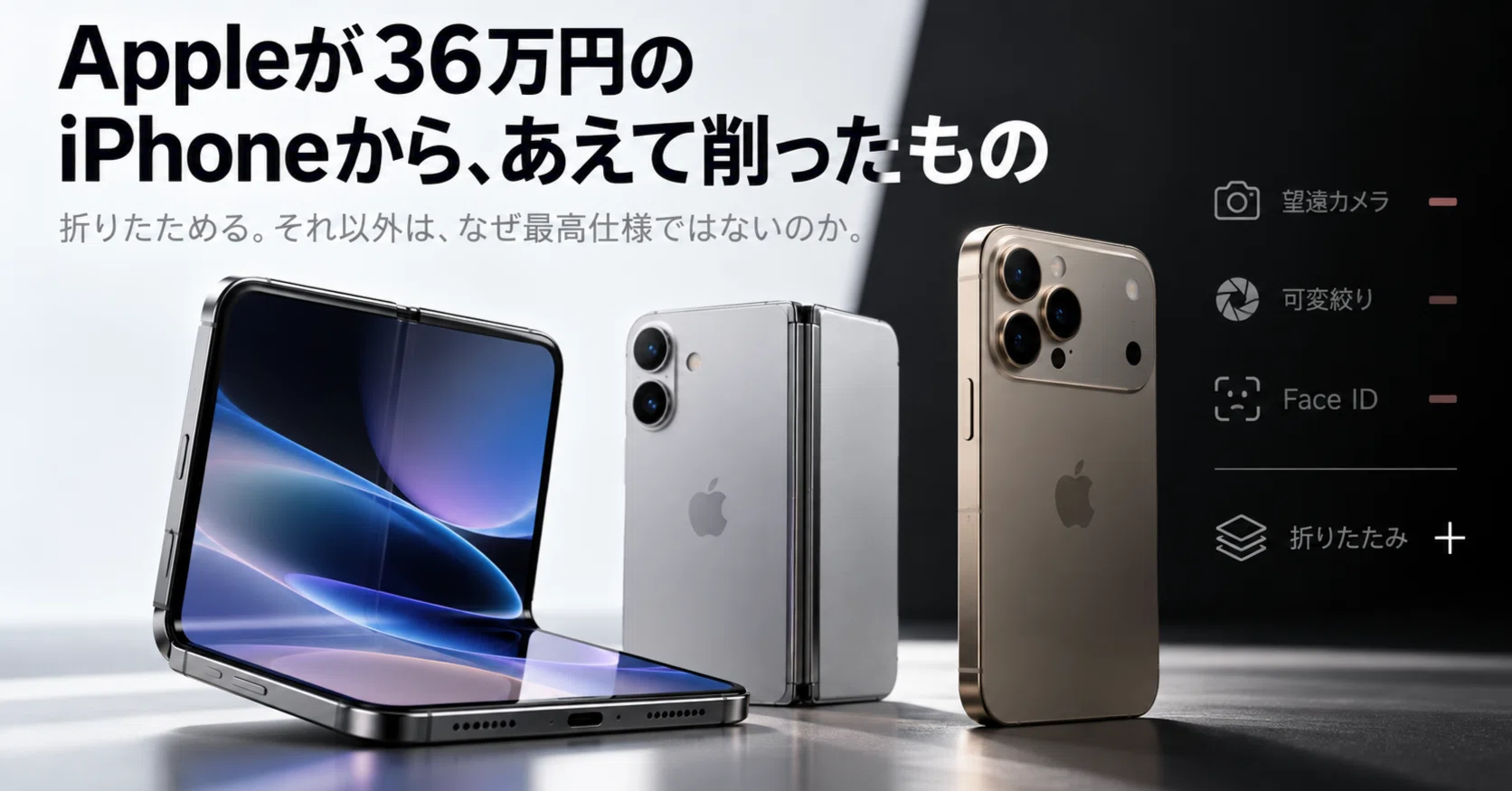 iPhone 3台セット まとめ売り 初期化済み Appleが36万円のiPhoneから、あえて削ったもの｜いけだそら