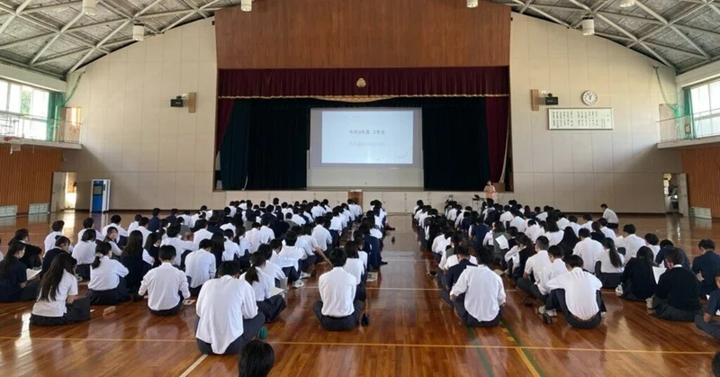 【〈1年生〉未来を描く大切な選択！「学科・科目選択説明会」を実施】海南高校海南校舎