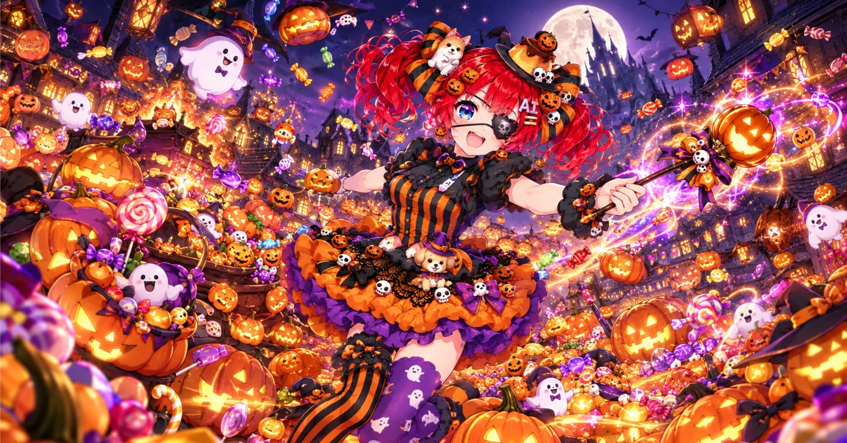 YYF ハロウィン祭】PUMPKIN PANIC🎃街をオレンジで埋め尽くせ!!!｜Suno