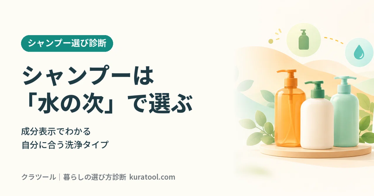 Desecnding Rder You can choose shampoo by looking at what comes 'after water'. Find the ...