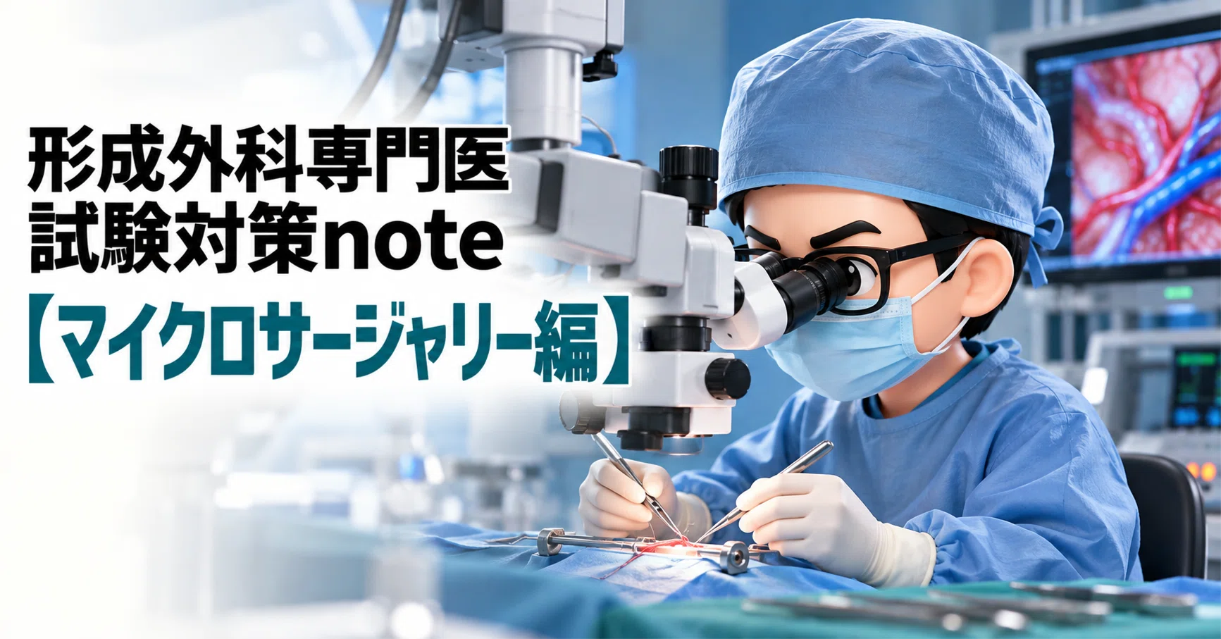 2026年度版】形成外科専門医試験対策note【マイクロサージャリー編