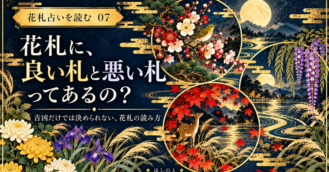 Chapter 7 | Are there good cards and bad cards in Hanafuda?｜星野灯
