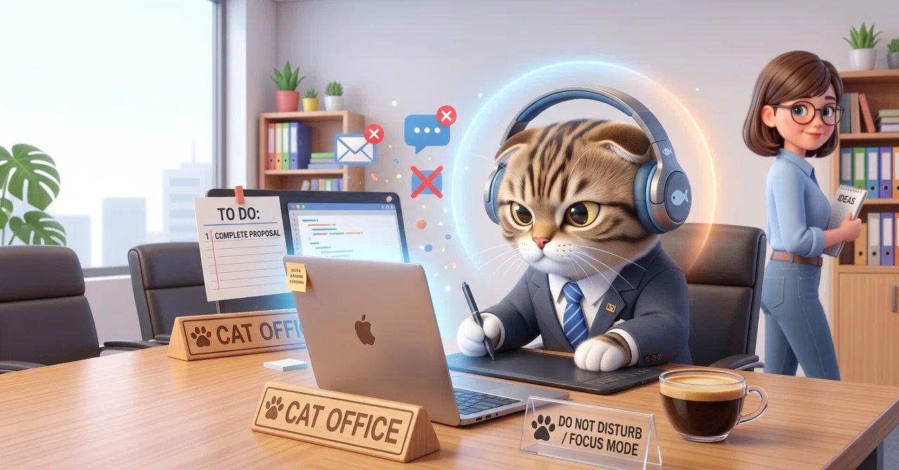 Learning from a Cat's Focus: How to Create an Environment for Deep Work ...