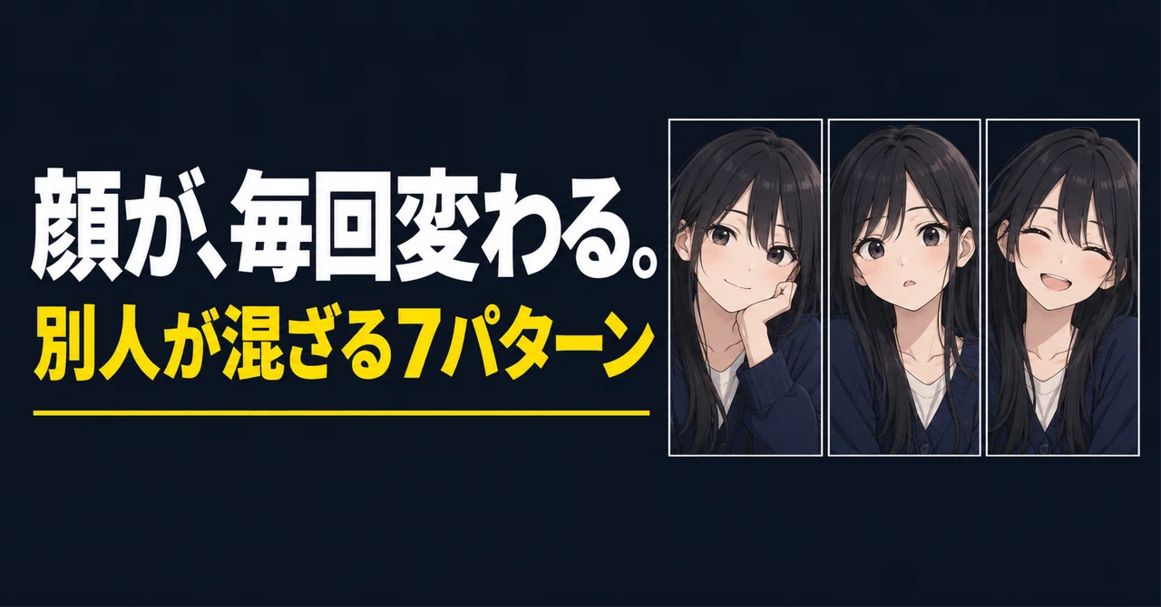 For those who can't get the 'same character' in AI illustrations: 7 ...