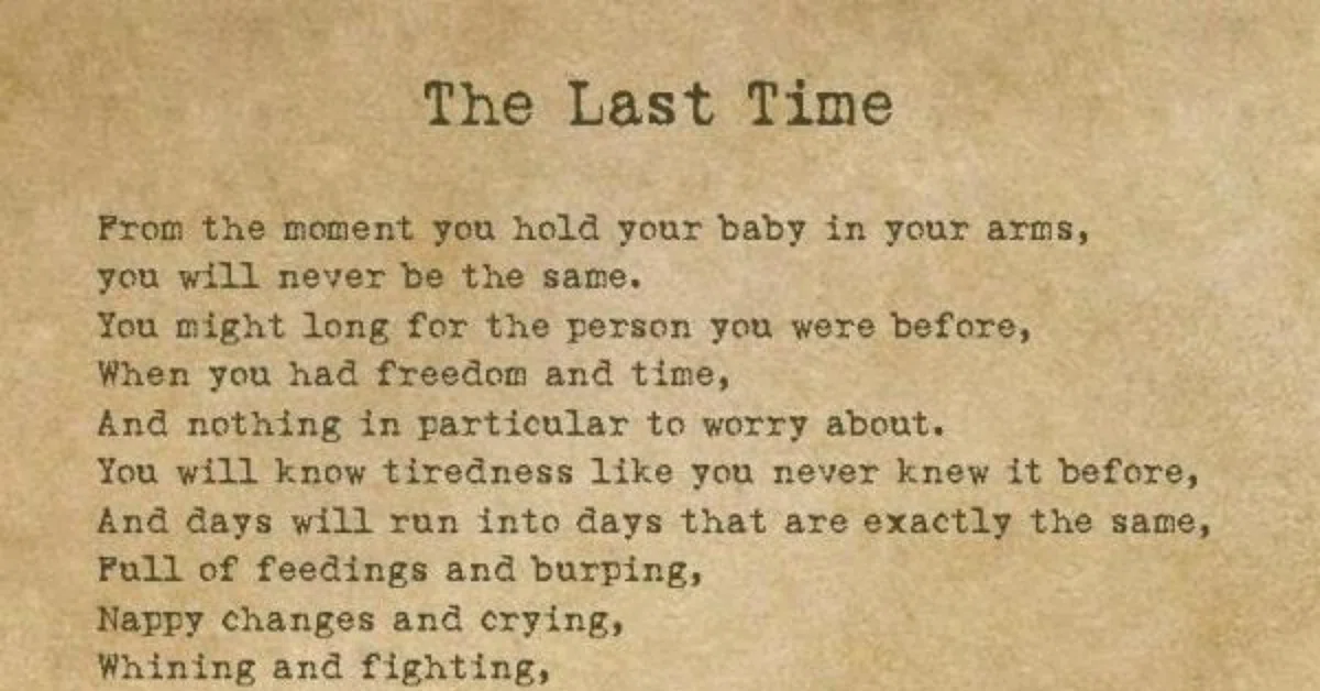 To the me from back then, who became a mother and lost herself. Words ...