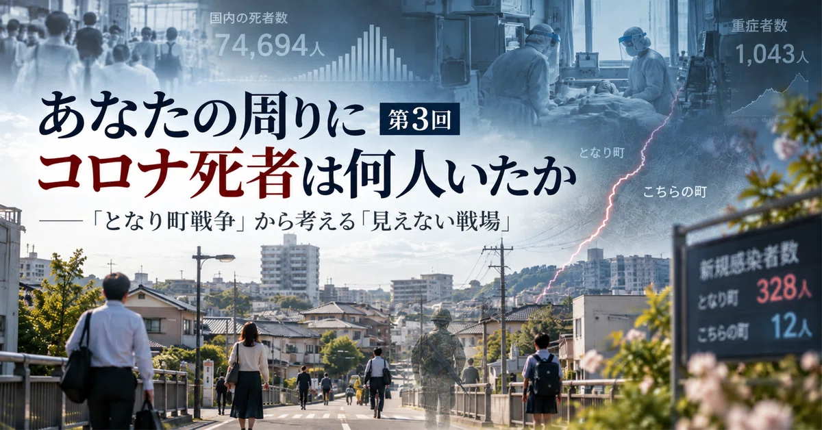 コロナを映画・漫画・ゲーム・小説から読み直す第3回 あなたの周りにコロナ死者は何人いたか――『となり町戦争』から考える「見えない戦場 ...