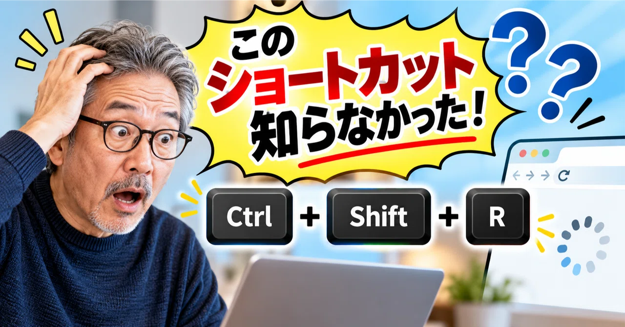 I didn't know this shortcut! [Ctrl] + [Shift] + [R]｜Charlie