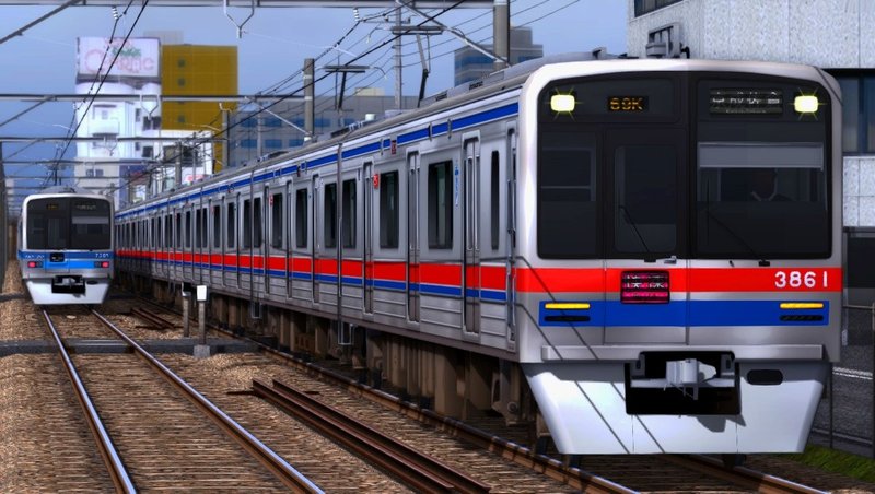 Railsim2向け車両プラグイン 京成3700形 3600形更新 とプチtips れるらば Note