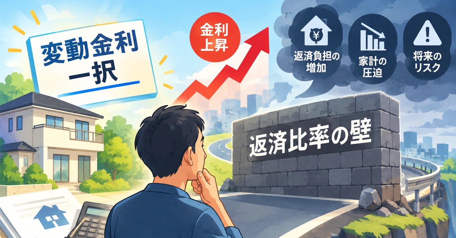[Home Loan 2] Is choosing only a “variable interest rate” for economic rationality dangerous? Risks you should know and the wall of debt-to-income ratio