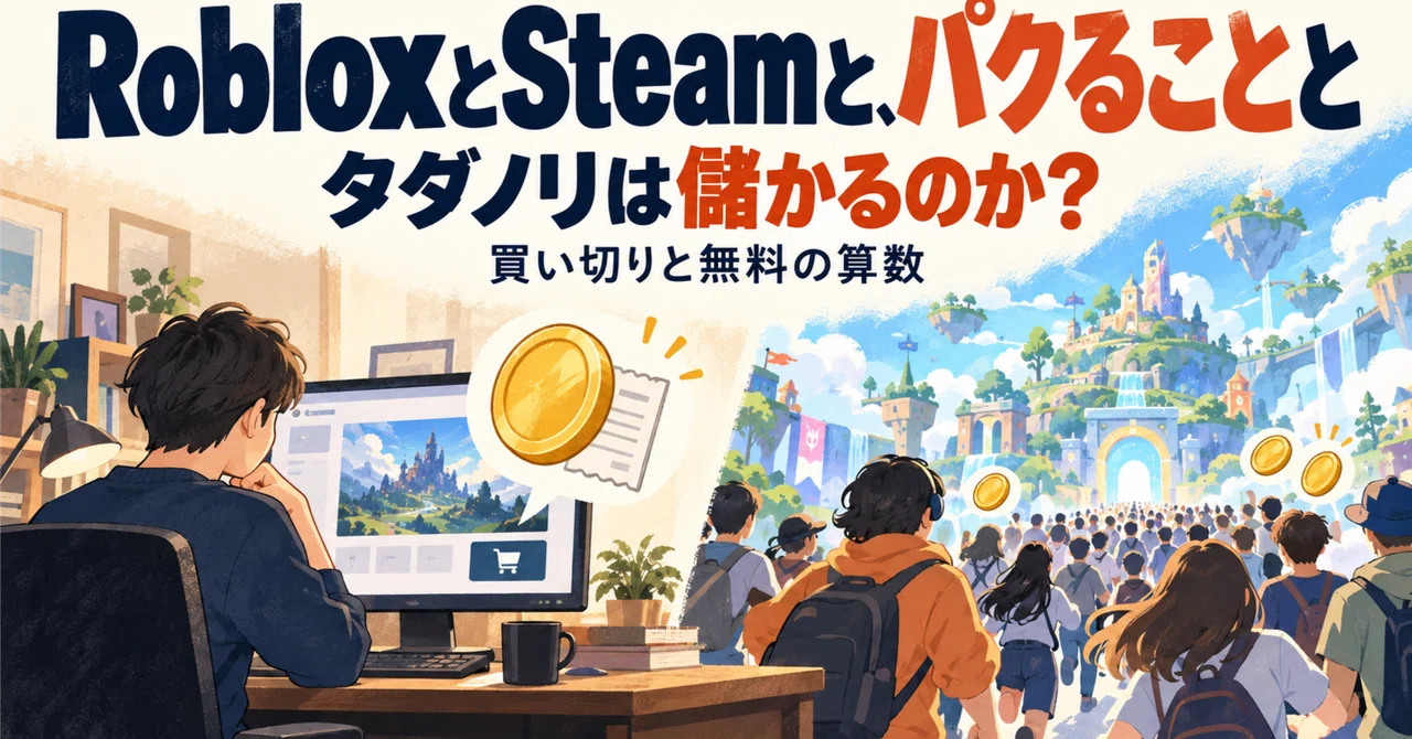 Roblox, Steam, and Copying: Is 'Free-Riding' Profitable? The Math of ...