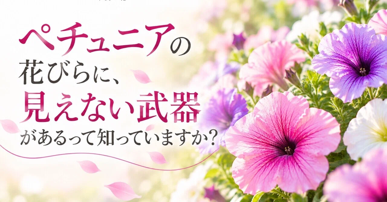 Petunias have a hidden weapon｜RIRABELL ナカタリラ