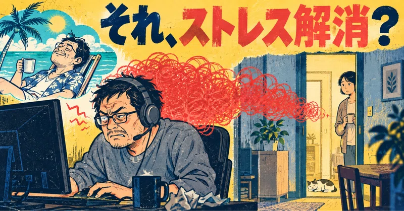 「ストレス解消」のゲームで、家の空気を悪くしていた私