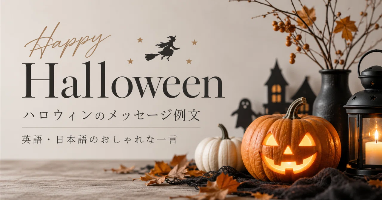 Halloween Message Examples | A Summary of Cute Short Phrases in English ...