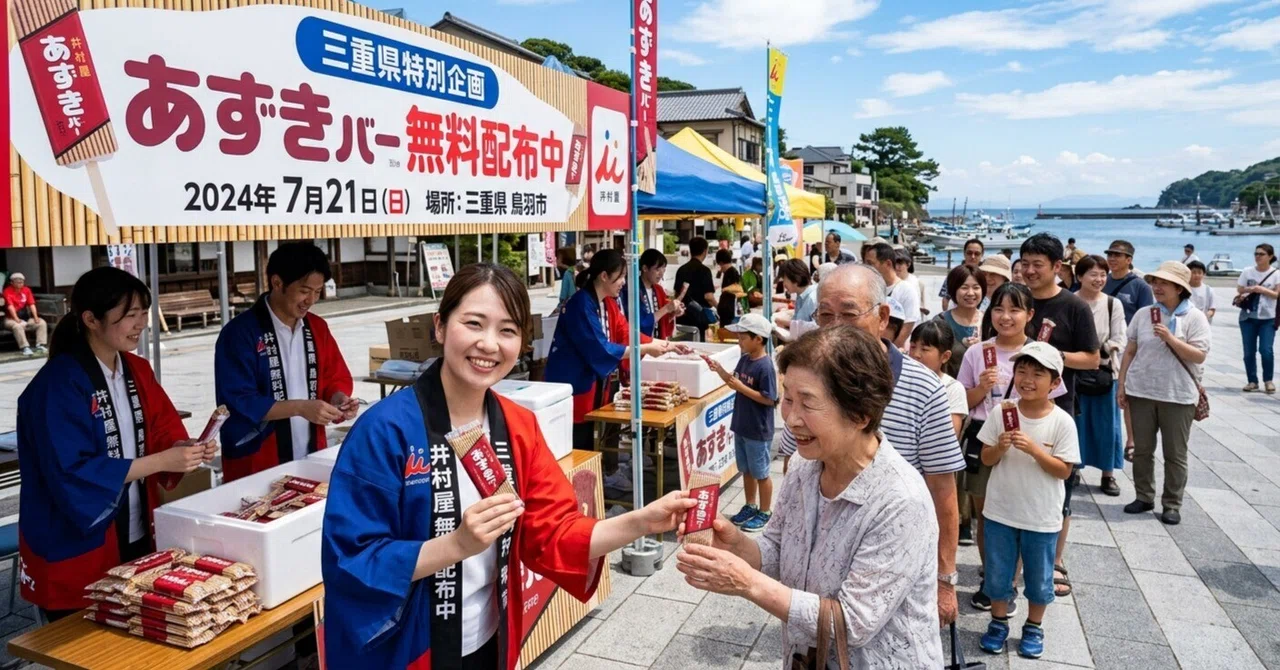 Will the Azuki Bar Free Giveaway Be Held in Mie Prefecture? How to ...