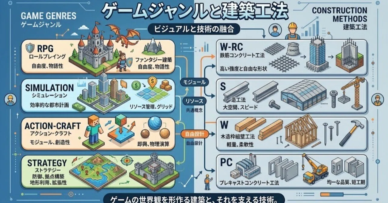 Games Also Have 'Construction Methods'....... The Structure of Game ...