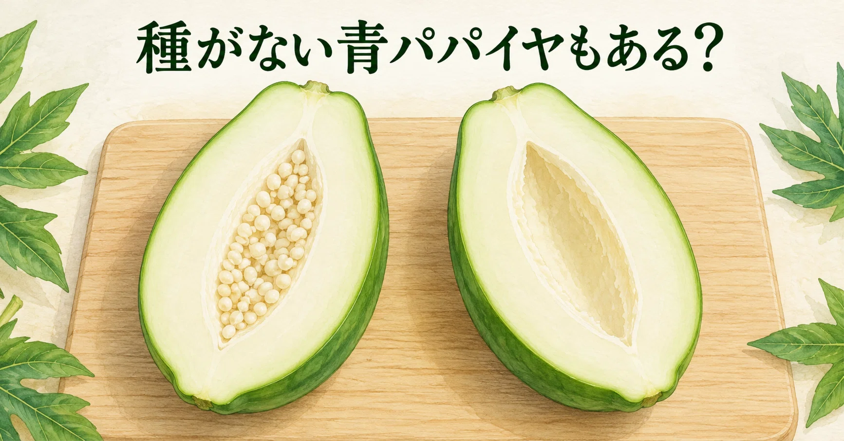 2026.10.14『【朝の1杯で、毎日をもっと心地よく☀️】青パパイヤの新