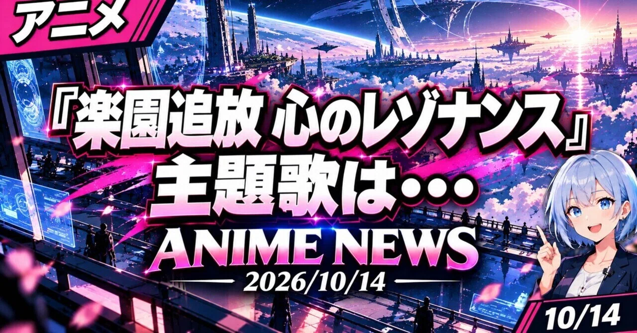 『楽園追放 心のレゾナンス』主題歌に佐倉綾音×乃木坂46・井上和 ...