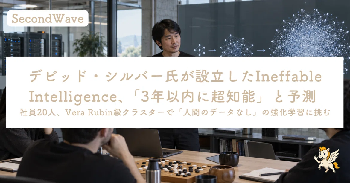 Safe Superintelligence Ineffable Intelligence, founded by AlphaGo's David Silver, predicts ...